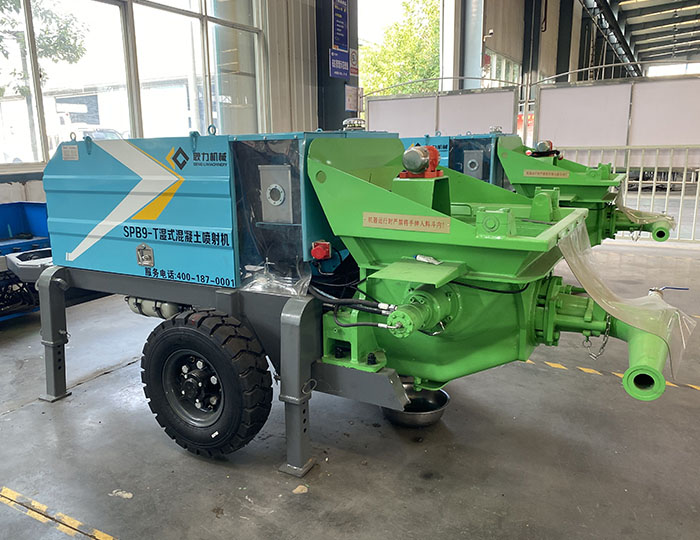 SPB9-T Hydraulic wet shotcrete machine