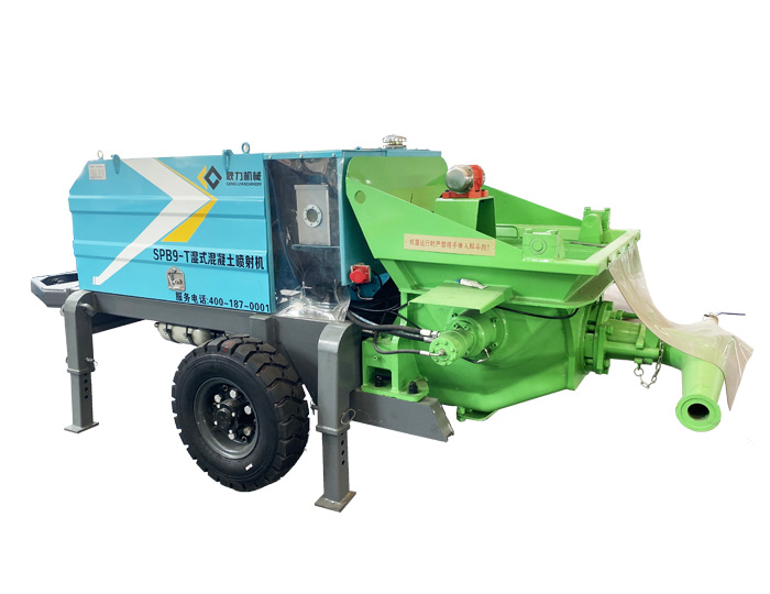 SPB9-T Hydraulic wet shotcrete machine