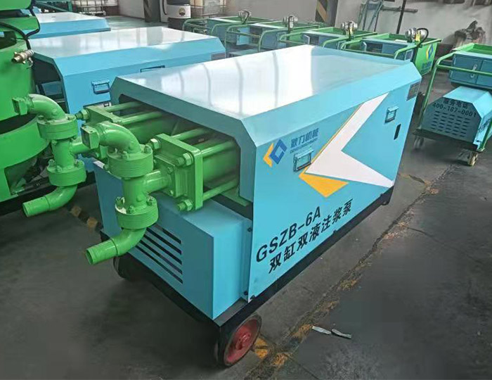 GSZB-6A double-cylinder double-liquid grouting pump