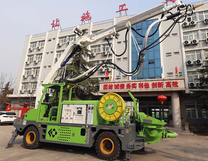 GEHP3515 Electric Driven Truck-Mounted Robot Shotcrete Machine