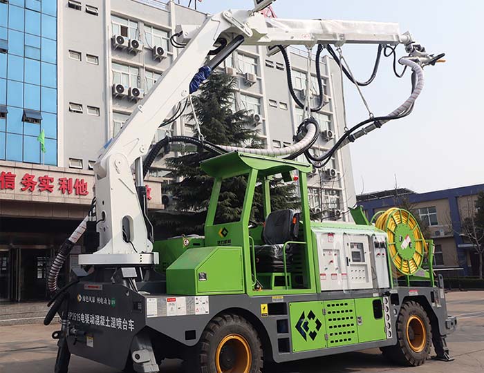 GEHP3515 Electric Driven Truck-Mounted Robot Shotcrete Machine