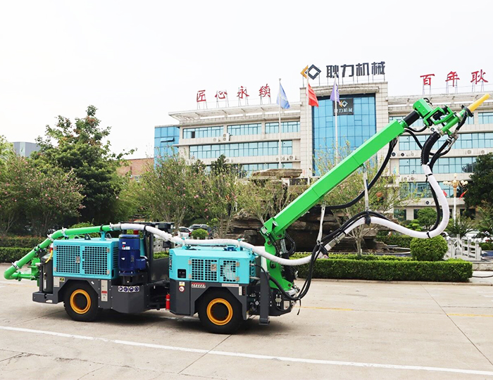 UPS-15JT Mine Truck-mounted Robot Shotcrete Machine