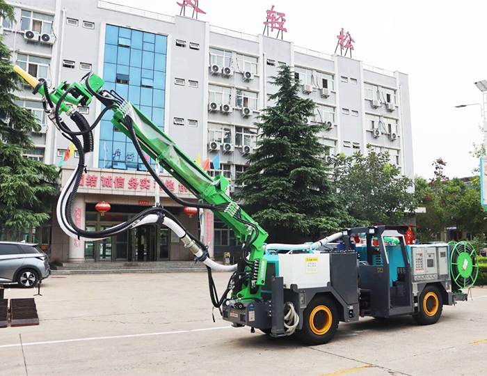 UPS-15JT Mine Truck-mounted Robot Shotcrete Machine