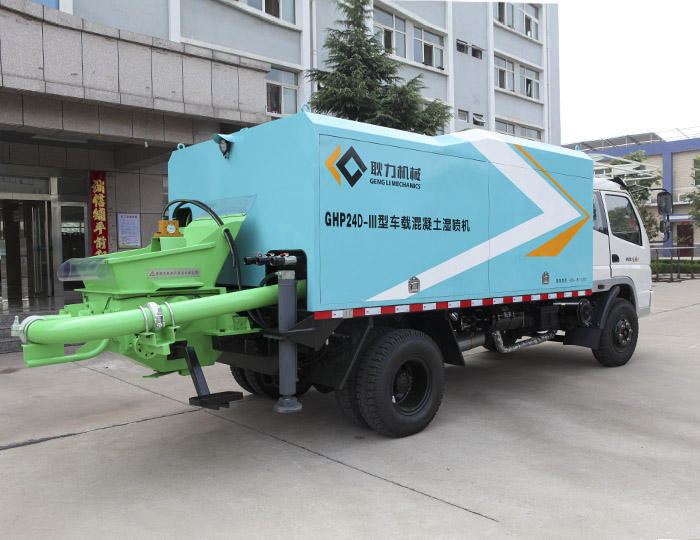 GHP24D-III Truck-mounted wet shotcrete machine