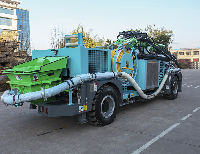 CSPB25T Diesel Truck-mounted Robot Shotcrete Machine