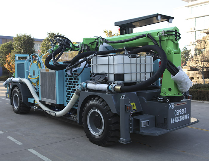 CSPB25T Diesel Truck-mounted Robot Shotcrete Machine