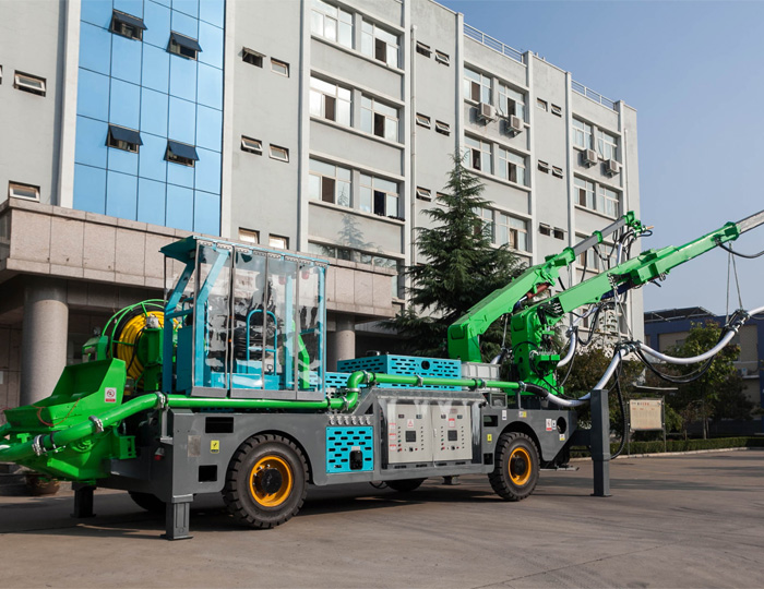 GHP6015G-II Double-arm Truck-mounted Robot Shotcrete Machine