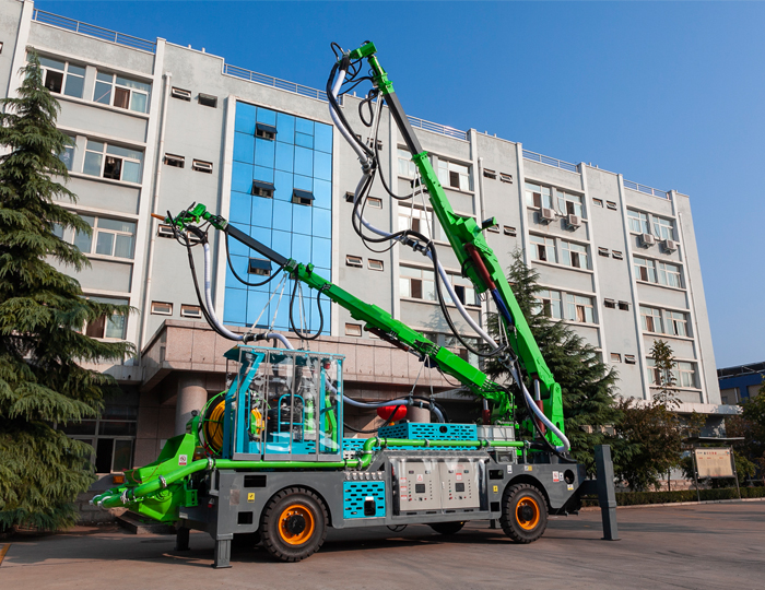 GHP6015G-II Double-arm Truck-mounted Robot Shotcrete Machine