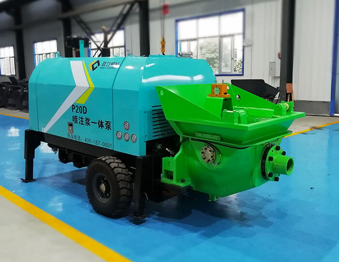 P20D Diesel shotcrete pump