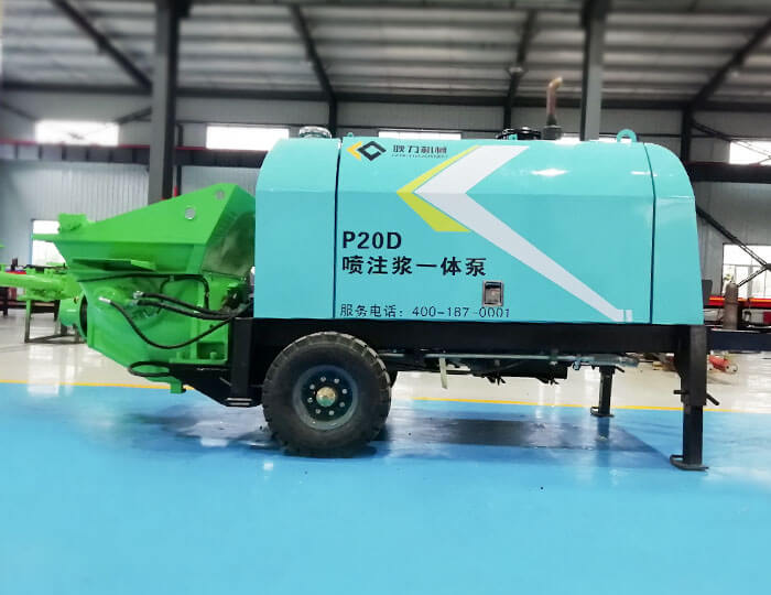 P20D Diesel shotcrete pump