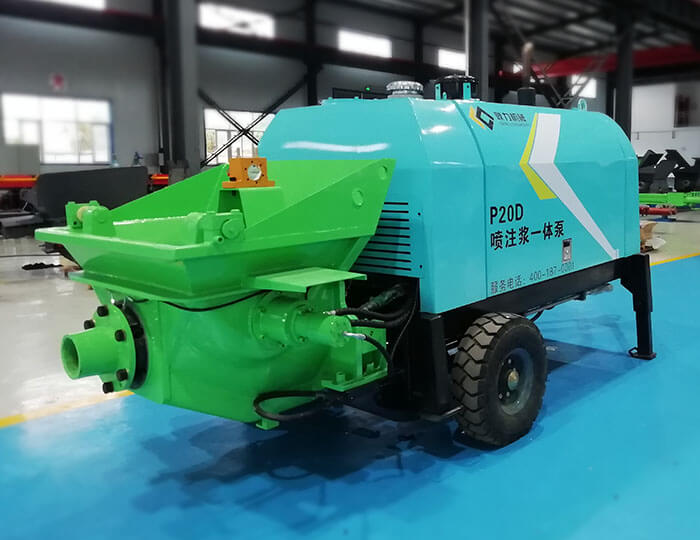 P20D Diesel shotcrete pump