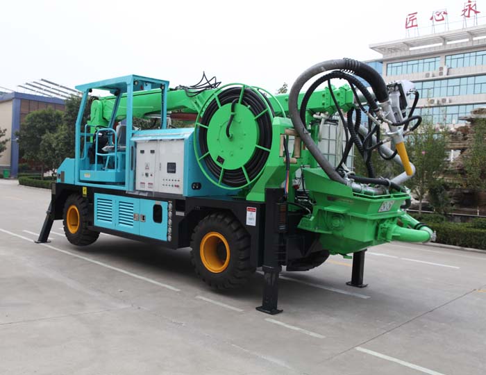 GHP3015D Engineering Truck-mounted Robot Shotcrete Machine