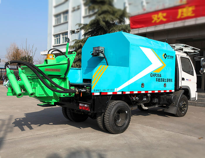 GHP20A Truck-mounted wet shotcrete machine