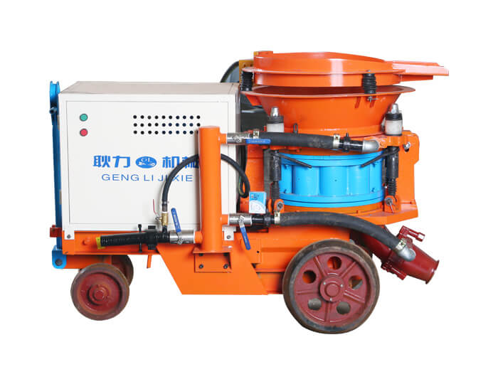 PZ-7D Dry shotcrete machine