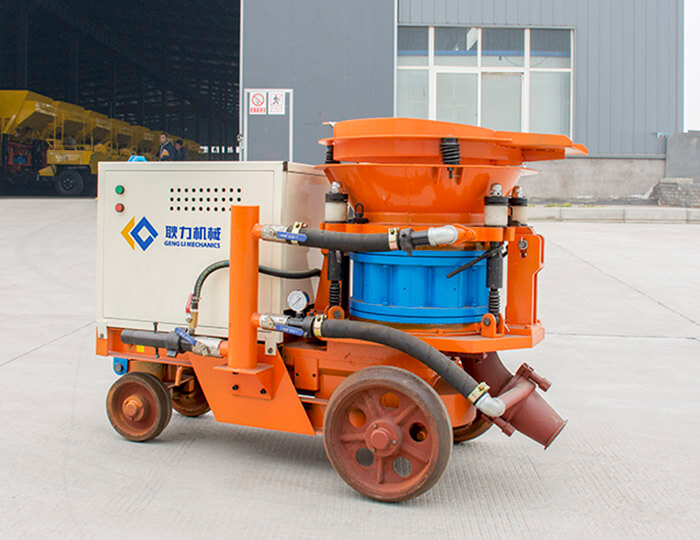 PZ-7D Dry shotcrete machine