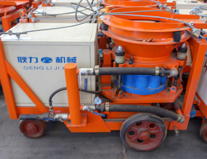 PZ-7F Dry shotcrete machine