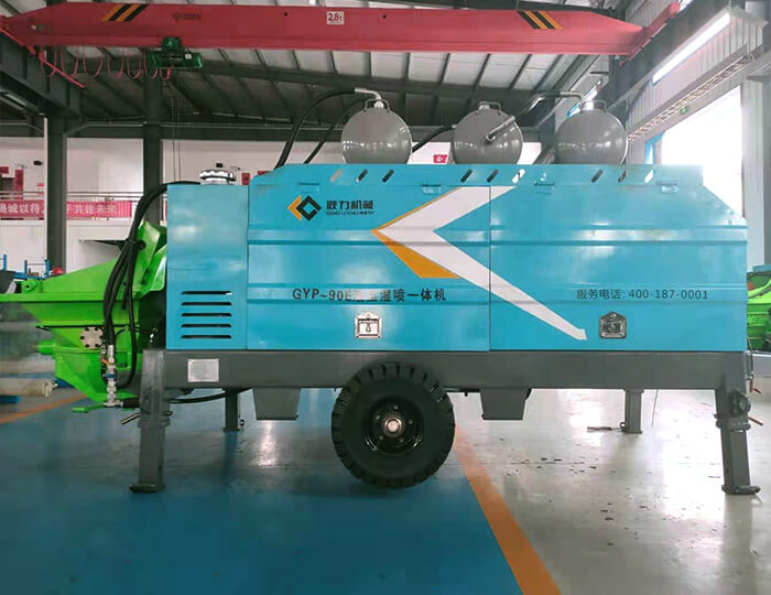 GYP-90E Hydraulic wet shotcrete machine