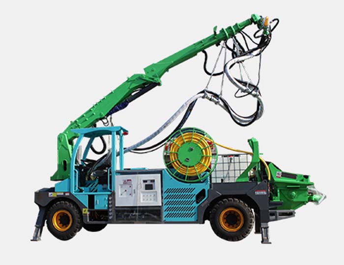 GHP3017E Engineering Truck-mounted Robot Shotcrete Machine