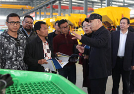 Indonesian customers visited Geng Li company