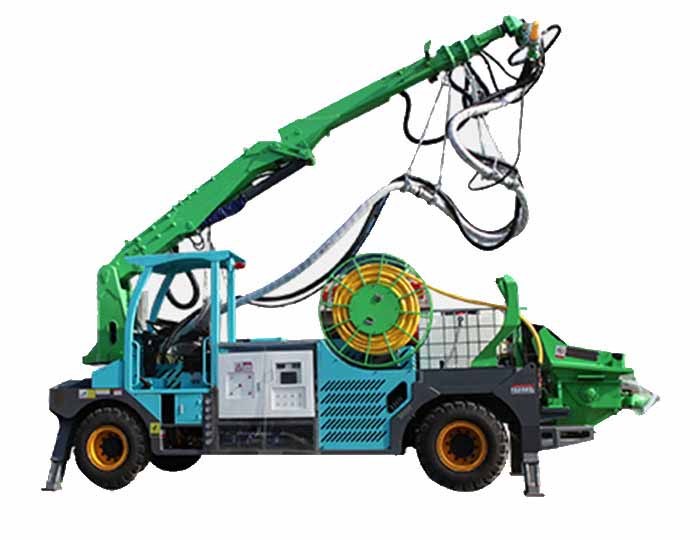 GHP3017E Engineering Truck-mounted Robot Shotcrete Machine